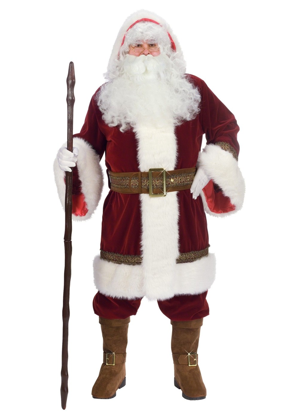 Deluxe Old Time Santa Costume